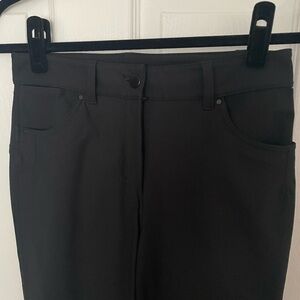 lululemon athletica Black Cropped Ankle Pants